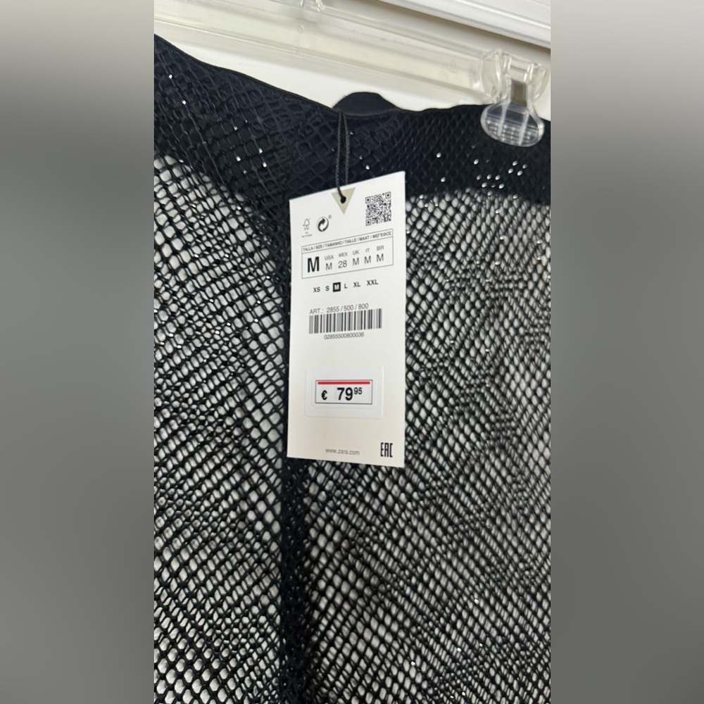 NWT Zara Shimmery Pants - Picture 7 of 8